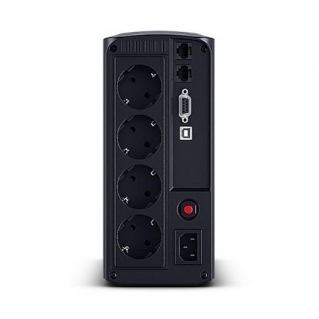CyberPower VP1000ELCD SAI Interactivo Línea 1000VA / 550W Torre, con AVR, Pantalla LCD, 4 Salidas Schuko y Tecnología de Ahorro de Energía